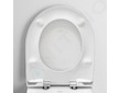 Geberit Acanto - WC sedátko, duroplast, Softclose, bílá 500.605.01.2