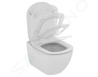 Geberit Duofix - Set předstěnové instalace, klozetu a sedátka Ideal Standard Tesi, tlačítka Sigma01, Rimless, SoftClose, alpská 