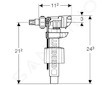 Geberit Příslušenství - Napouštěcí ventil pro splachovací nádržky 240.705.00.1