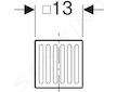 Geberit Příslušenství - Podlahová vpusť PE, s roštem 15x15 cm 361.666.16.1