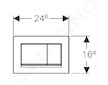 Geberit Sigma30 - Ovládací tlačítko splachování, chrom 115.883.KH.1