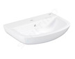 Grohe Bau Ceramic - Umyvadlo 55x39 cm, s přepadem, 1 otvor pro baterii, alpská bílá 39440000