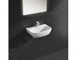 Grohe Bau Ceramic - Umyvadlo 55x39 cm, s přepadem, 1 otvor pro baterii, alpská bílá 39440000