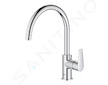 Grohe BauEdge - Dřezová baterie, chrom 31233001