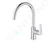 Grohe BauEdge - Dřezová baterie, chrom 31367001