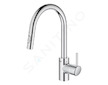 Grohe Concetto - Dřezová baterie s výsuvnou sprškou, chrom 31483002