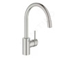 Grohe Concetto - Dřezová baterie s výsuvnou sprškou, supersteel 32663DC3