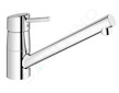 Grohe Concetto - Páková dřezová baterie, chrom 32659001