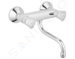 Grohe Costa - Dřezová baterie nástěnná, chrom 31187001