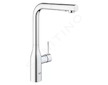 Grohe Essence - Dřezová baterie s výsuvnou sprškou, chrom 30270000