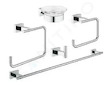 Grohe Essentials Cube - Sada doplňků do koupelny 5 v 1, chrom 40758001