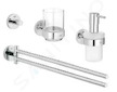 Grohe Essentials - Sada doplňků do koupelny 4 v 1, chrom 40846001