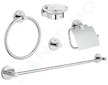 Grohe Essentials - Sada doplňků do koupelny 5 v 1, chrom 40344001