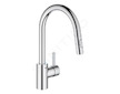 Grohe Eurosmart Cosmopolitan - Dřezová baterie s výsuvnou sprškou, chrom 31481001