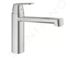 Grohe Eurosmart Cosmopolitan - Páková dřezová baterie, supersteel 30193DC0