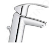 Grohe Eurosmart - Páková umyvadlová baterie S, s výpustí, chrom 33265002