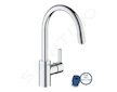 Grohe Feel - Dřezová baterie s výsuvnou koncovkou, chrom 32671002