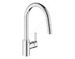 Grohe Feel - Dřezová baterie s výsuvnou sprškou, chrom 31486001