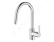 Grohe Get - Dřezová baterie s výsuvnou sprškou, chrom 31484001