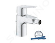 Grohe QuickFix Start - Bidetová baterie s výpustí, chrom 32560002