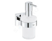 Grohe QuickFix Start Cube - Dávkovač mýdla s držákem, sklo/chrom 41098000