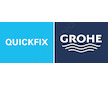 Grohe QuickFix Start Cube - Dávkovač mýdla s držákem, sklo/supersteel 41098DC0