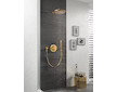 Grohe Rainshower Cosmopolitan - Hlavová sprcha Cosmopolitan 310 s ramenem 38 cm, 1 proud, kartáčovaný Cool Sunrise 26066GN0