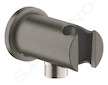 Grohe Rainshower - Nástěnné kolínko s držákem, kartáčovaný Hard Graphite 26658AL0