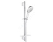 Grohe Rainshower SmartActive - Sada sprchové hlavice 130 6,8 l/min, 3 proudy, tyče 60 cm a hadice, chrom 26547000