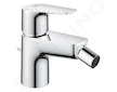 Grohe Start Edge - Bidetová baterie s výpustí, chrom 23345001