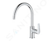 Grohe Start Edge - Dřezová baterie, chrom 30529001