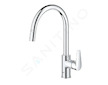 Grohe Start Edge - Dřezová baterie s výsuvnou koncovkou, chrom 30550000