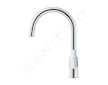 Grohe Start Edge - Dřezová baterie s výsuvnou koncovkou, chrom 30551000