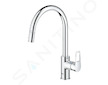 Grohe Start Loop - Dřezová baterie s výsuvnou koncovkou, chrom 30556000