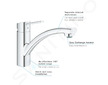 Grohe Swift - Dřezová baterie, chrom 30358000