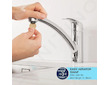 Grohe Swift - Dřezová baterie, chrom 30358000