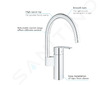 Grohe Wave Cosmopolitan - Dřezová baterie, chrom 32449001