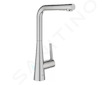 Grohe Zedra - Dřezová baterie s výsuvnou sprškou, supersteel 32553DC2