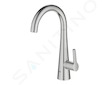 Grohe Zedra - Dřezový ventil na filtrovanou vodu, supersteel 30026DC2