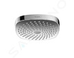 Hansgrohe Croma Select E - Hlavová sprcha, 18 cm, 2 proudy, chrom 26524000