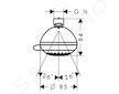 Hansgrohe Crometta 85 - Hlavová sprcha Vario, 2 proudy, chrom 28424000