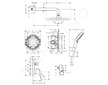 Hansgrohe Crometta - Sprchový set S 240, s baterií Focus pod omítku, 2 proudy, chrom 27958000