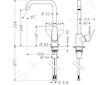 Hansgrohe Focus M41 - Dřezová baterie, chrom 31820000