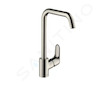 Hansgrohe Focus M41 - Dřezová baterie Focus, EcoSmart, vzhled nerezu 31821800