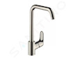 Hansgrohe Focus M41 - Dřezová baterie, vzhled nerezu 31820800