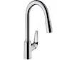 Hansgrohe Focus M42 - Dřezová baterie M4216-H220 s výsuvnou sprškou, chrom 71820000