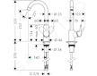 Hansgrohe Logis - Dřezová baterie, chrom 71835000