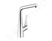 Hansgrohe M71 - Dřezová baterie M7114-H320 s výsuvnou sprškou, sBOX, chrom 73812000