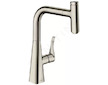 Hansgrohe M71 - Dřezová baterie M7115-H240 s výsuvnou sprškou, sBOX, vzhled nerezu 73802800