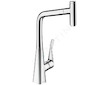 Hansgrohe M71 - Dřezová baterie M7115-H320 s výsuvnou sprškou, sBOX, chrom 73803000